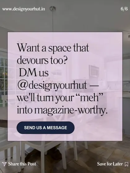 Want a space that devours? My promise is to turn your "meh" room into something magazine-worthy. I work with you to understand your vision and then execute it with a professional, strategic approach.