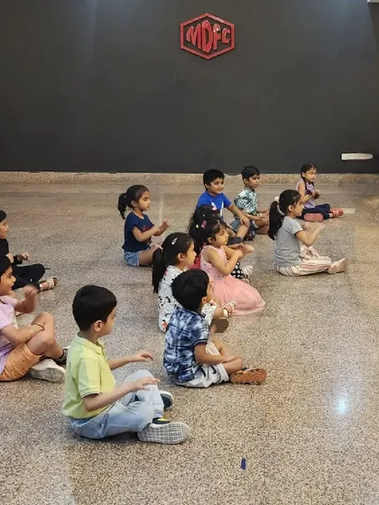 A moment of calm before the dance storm on International Dance Day.
