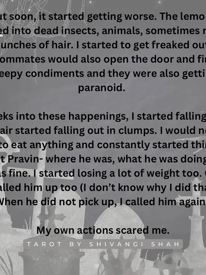 A student's nightmare story of being targeted by a rickshaw driver with black magic after she ended their daily travel arrangement.