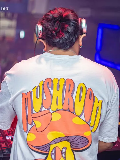 These shots capture me in my element, from different angles and at various events. Each one is a glimpse into my life as a music maker, focused on the craft and connecting with the crowd.