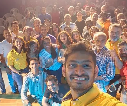 A group photo from the Runners Conclave. It was a fantastic event that brought the entire running fraternity together to learn and network.