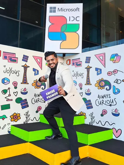Celebrating 25 years of Microsoft IDC in India. Hosting this mega celebration, which included employee activities and a keynote speech, was a major highlight.