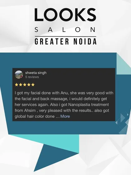 Thank you, Shweta. It's fantastic to know you were happy with your facial and back massage from Anu, as well as your hair treatments from Ahsim.
