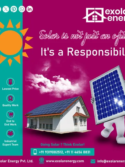 We believe that choosing solar is a responsibility. Our expert team provides quality work at the lowest price to help you make the switch.