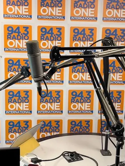 Behind the scenes at 94.3 Radio One. Our founder, Lourd, was invited to speak about his journey and share his passion for dance on World Music Day, connecting with a wider audience.