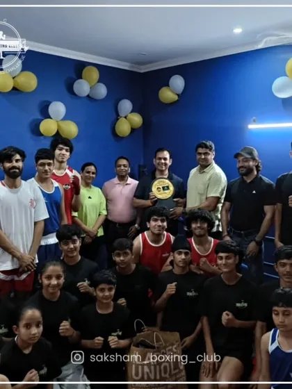We are proud to be the best boxing club in town. This group photo celebrates our community of members and coaches, the heart of our club, where we train future champions and fitness enthusiasts alike.