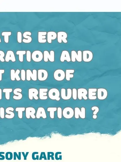 **What is EPR Registration for E-Waste?** Extended Producer Responsibility (EPR) registration with the CPCB is mandatory for producers of electronic goods. Learn about the procedure and documentation required to stay compliant with e-waste management rules.