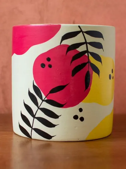 Each Summer planter is a small piece of art, with a unique combination of shapes and colors that bring a playful energy to your decor.