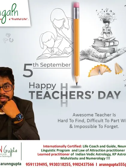 On Teacher's Day, I reflect on my role as a guide. My aim is to share the knowledge of these ancient sciences, helping you find belief in your own potential to navigate life.