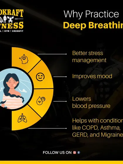 Deep breathing is a simple but powerful tool for your health. It helps with stress management, improves mood, and can even lower blood pressure.