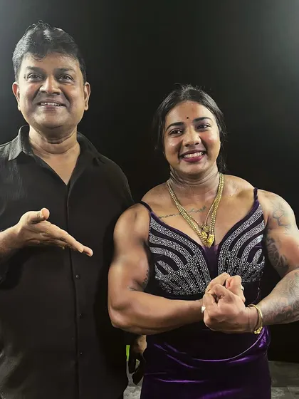 Flexing with a smile. It was an honor to be on the show and connect with such an inspirational person.