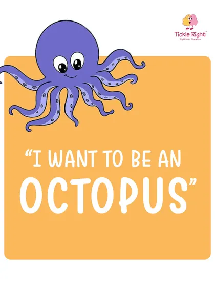 "I want to be an OCTOPUS." This simple, imaginative answer from one of our little learners is a perfect example of the boundless creativity we aim to nurture.
