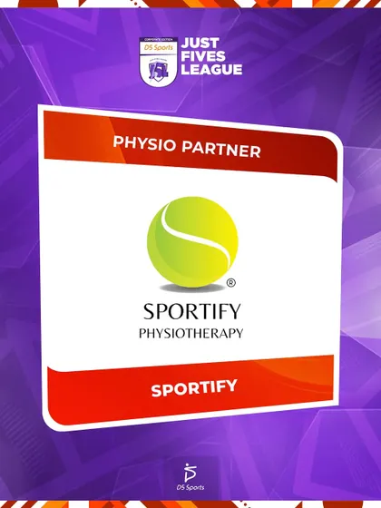 We partner with the best to ensure player safety. Sportify Physiotherapy was our official Physio Partner for the J5LC Edition 2.