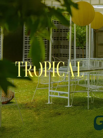 Our outdoor cabanas offer a private, tropical setting for small groups to gather and chill.