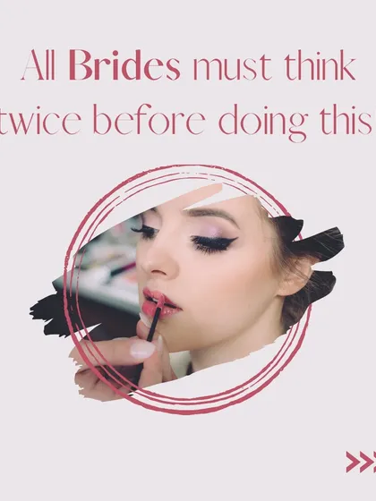 Here are some common mistakes brides make. My top tip is to avoid trying something completely new on your wedding day. Your trial is the perfect time to experiment.