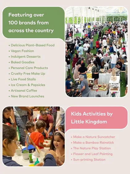 This image gives you an idea of what to expect: a huge variety of brands and dedicated kids' activities. It’s a complete day out, with something for everyone in the family.