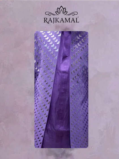 A stylized shot of the purple jacket, emphasizing its modern design and flair.