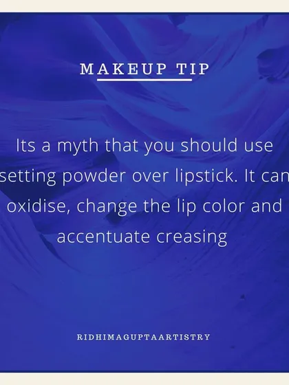 Here is a quick makeup tip that can make a big difference in your lipstick application. Many people believe setting powder helps lipstick last longer, but it can actually alter the color and accentuate fine lines. I explain why this happens and what you can do instead for a flawless, long-lasting lip.