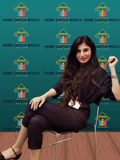 A photo of me, Babita Singh, the founder of Home Castle World. I lead my company with a passion for creating innovative, elegant, and environmentally conscious spaces.