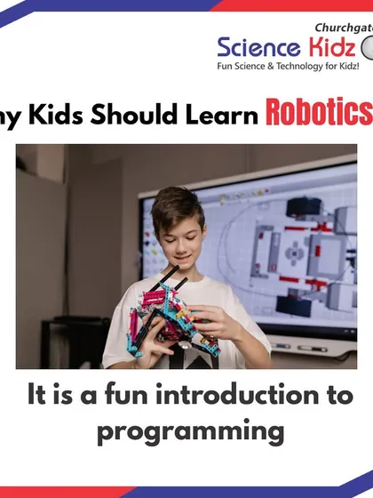 Why should kids learn robotics? It is a fun introduction to programming. Through robotics, children see the immediate results of their code as a physical robot comes to life, helping them understand the power of precise instructions.