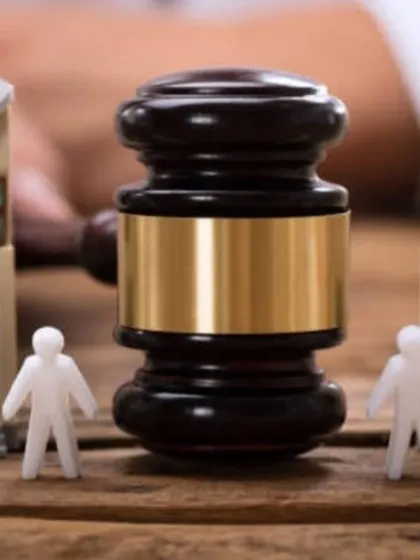 The division of a family home and assets is a critical part of any divorce. This symbolic image of a divided house represents my work in ensuring an equitable distribution of marital property.