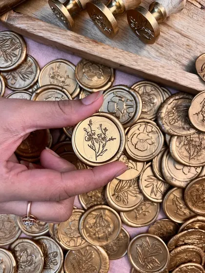 A duplicate image showcasing our beautiful handmade wax seals.