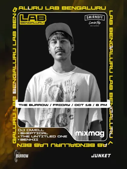 My artist flyer for the Mixmag Lab event.