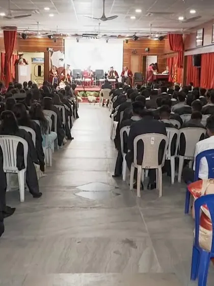 A view of the audience at the graduation ceremony, all listening intently. It is a responsibility to deliver a message that is both inspiring and practical.