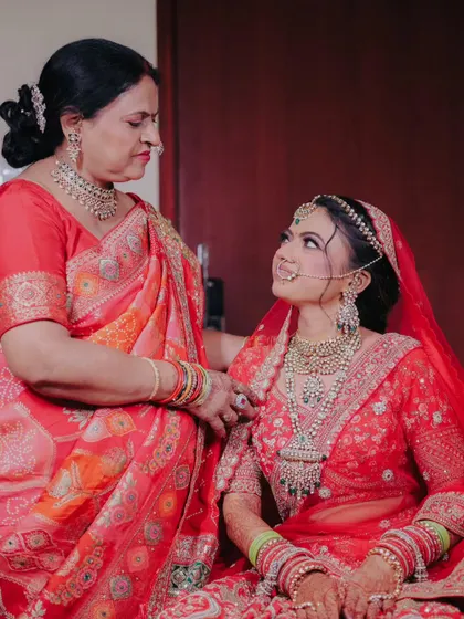 A touching moment between the bride and her mother. The loving gaze they share is a perfect example of the emotional, candid family moments I strive to capture.