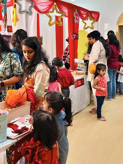 A glimpse into our festive celebrations, including Independence Day, Janmashtami, Ganesh Chaturthi, Diwali, and Christmas. Children participate in flag hoisting, dress in traditional attire, create festive crafts, and learn the significance of each occasion, fostering a deep appreciation for our diverse culture.