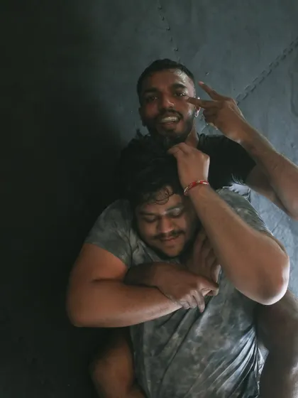 Even during intense grappling sessions, there is always room for respect and camaraderie. We teach our students to be fierce competitors but also supportive training partners who can smile together after a tough round.