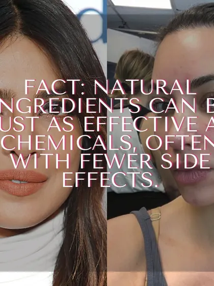 Skincare Fact: Natural ingredients can be just as effective as chemicals, often with fewer side effects. We believe in the power of plants to deliver real results.