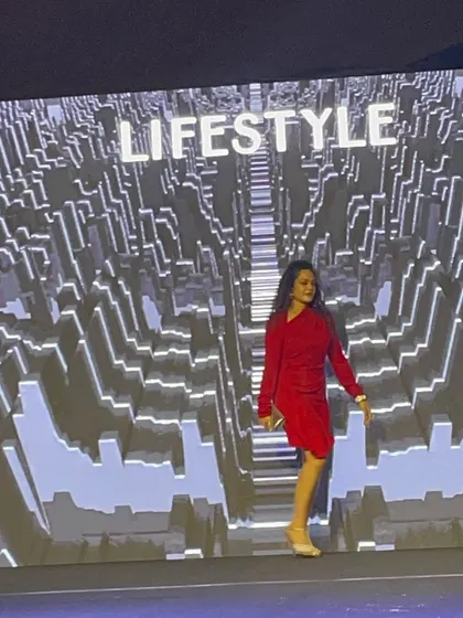 Walking the ramp for Mango at the Style Icon Hunt 2.0. Being a showstopper is not just about wearing a beautiful outfit; it's about embodying the brand's spirit and projecting confidence with every step.