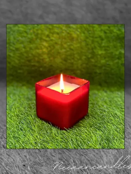 Surprise your sibling this Rakhi with a candle that holds a secret. As this red jar candle burns, a hidden message is revealed, making your gift unforgettable.