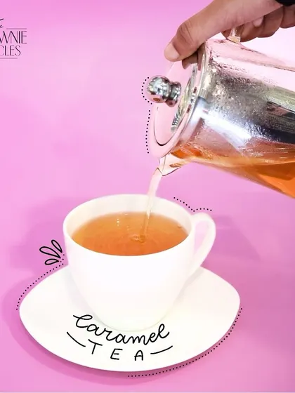 Tea time just got sweeter with our comforting Caramel Tea, a unique and flavorful brew.