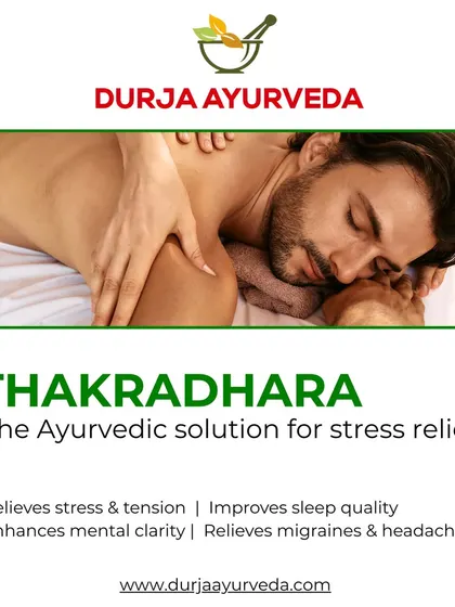 Thakradhara is our go-to Ayurvedic solution for stress relief. This therapy is shown to improve sleep quality, enhance mental clarity, and provide relief from migraines and chronic headaches.