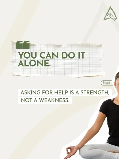 Myth: You can do it all alone. Fact: Asking for help is a strength, not a weakness. Our community is here to support you.