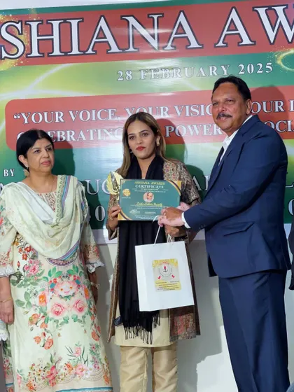 Thank you to Ashiana Awards for this honor. It feels amazing to be recognized for my hard work and dedication to the art of henna.