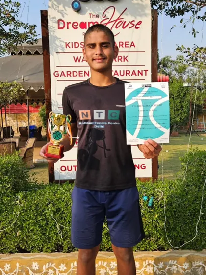 A strong performance from our young player Yashvardhan Singh, who finished as the runner-up in the Singles final of the Super Series Under-14 tournament in Jaipur.