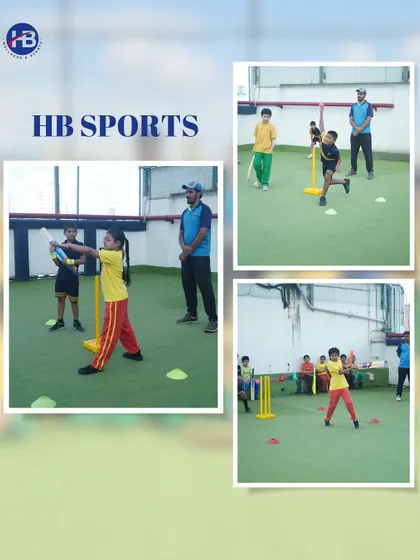 Action shots from the Friendship Cup cricket tournament. Our young players are seen batting and practicing under the watchful eyes of our coaches, ready for the competition.