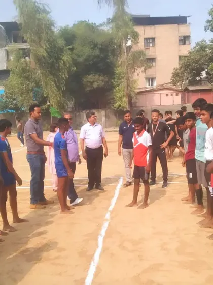 Interacting with players as an official during a zonal match. I enjoy seeing the passion for kabaddi in the next generation.