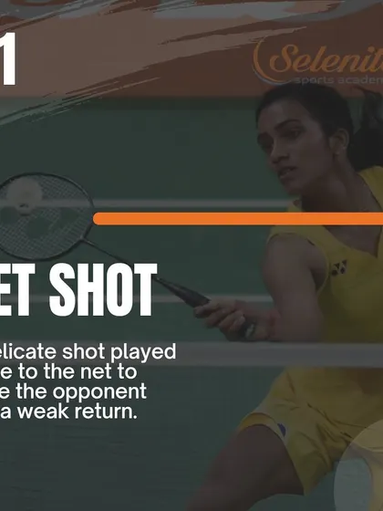 Technique 01: The Net Shot. A delicate shot played close to the net to force your opponent into a weak return, setting you up for an attack.