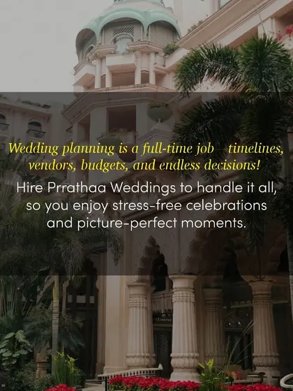 Wedding planning is a full-time job. I take on the endless decisions and vendor management, ensuring you get to experience picture-perfect moments without the stress.