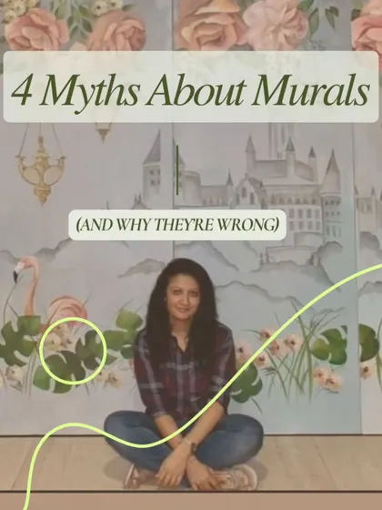 I'm here to bust some common myths about murals. Many people have misconceptions about wall art, and in this series, I explain why they're wrong.