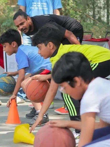 Find your passion, whatever it may be. I love working with young groups and seeing their excitement for the game.