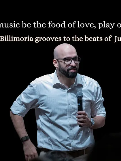 Mr. Navroz Billimoria, the principal of B.D. Somani International School, shares his support for our students at the 'Just BEAT It!' musical. He embodies a commitment to fostering talent and creativity.