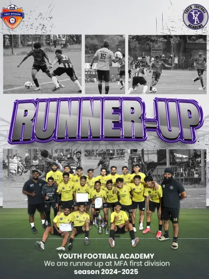Proud to be the runner-up in the MFA First Division for the 2024-2025 season. Every challenge makes us stronger, and this is just the beginning.