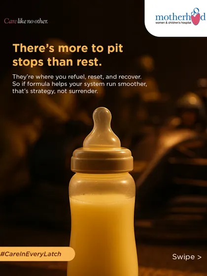 Think of feeding choices as pit stops in the race of parenting. If using formula helps you refuel, reset, and recover, that's a strategic decision, not a surrender. Your well-being is a crucial part of the equation.