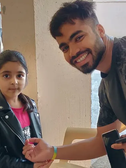 A sweet Friendship Day moment with my wonderful student Anaya. The bonds we form in our studio go way beyond just dancing.