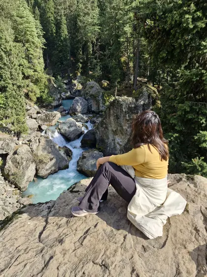 "It was never me in the first place. They call it enlightenment. It feels like homecoming." Nature has a way of showing you your true self.